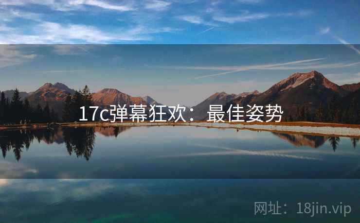 17c弹幕狂欢：最佳姿势